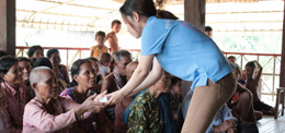 Health Check Up at Caring Rainbow Kindergarten & Schoolhouse in Tumpeang Village