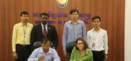 Signing MOU Between University of Puthisastra and Cambodia Charitable