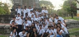 Field Trip to Siem Reap Under the Theme of “Environmental Morality and Career Planning”