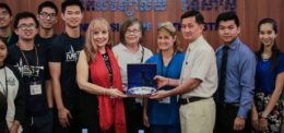 Guests’ Visit from California State University, Long Beach
