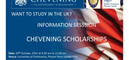 Information Session about Chevening Scholarships