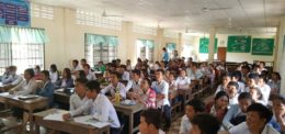ការចុះទៅធ្វើបទបង្ហាញនៅវិទ្យាល័យ ហ៊ុន សែន តាខ្មៅ