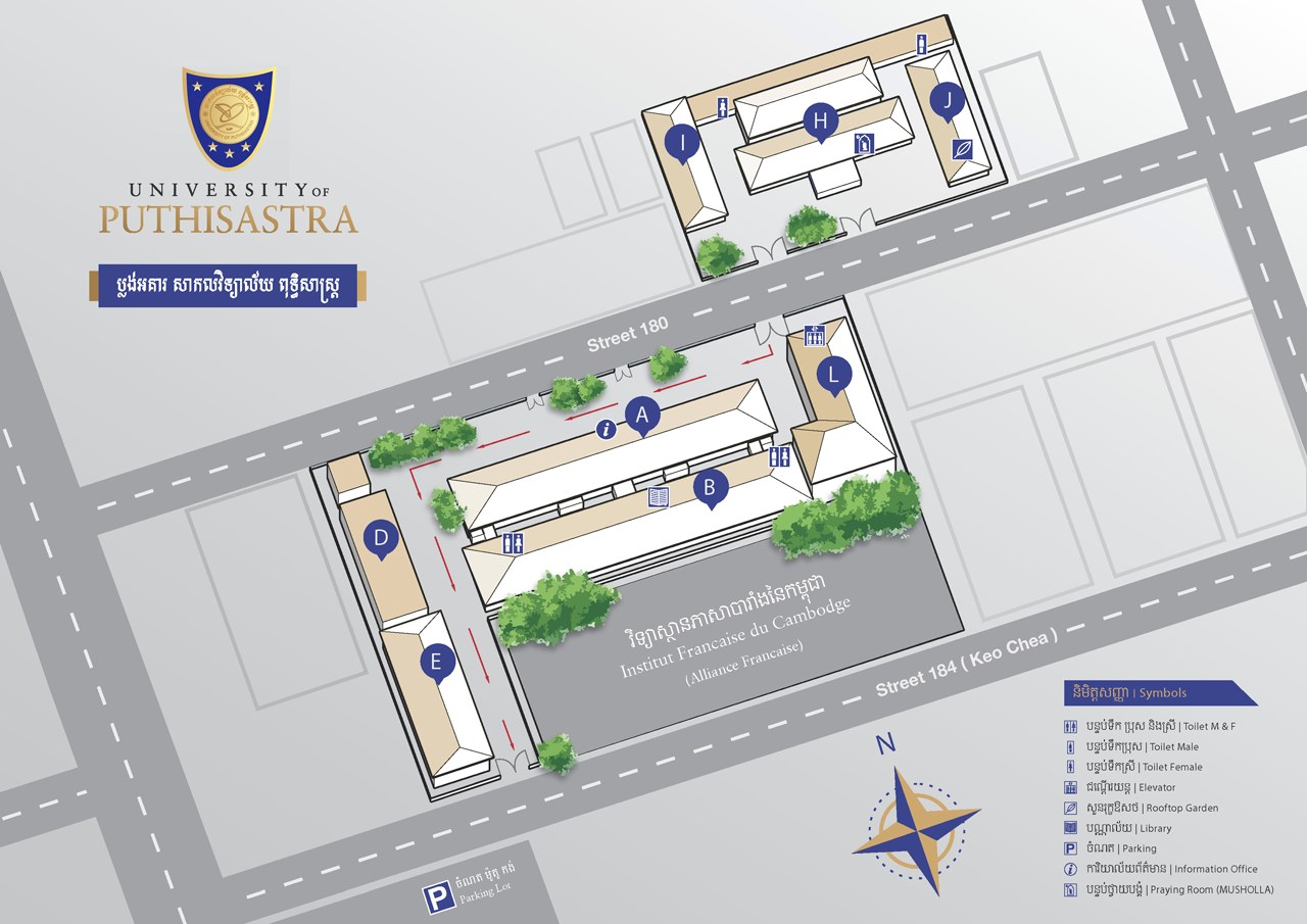 University of Puthisastra campus building