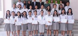 20 year-4 pharmacy students are ready for international internship in Thailand during this summer break