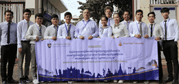 University of Puthisastra has carried out an Orientation Session for Eight Medical Laboratory Technology students who is going to have four-weeks training at Khon Kaen University