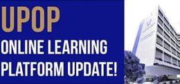 UPOP Online Learning Platform Update