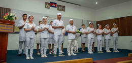 UP Nurses and midwives Pledge at Nightingale Ceremony