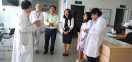 FACULTY OF MEDICINE TEAM OF UP VISITED CHO RAY PHNOM PENH HOSPITAL