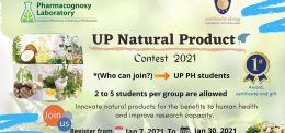 UP LAUNCHES A NATURAL PRODUCT CONTEST 2021