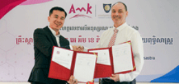 AMK Microfinance Institution and University of Puthisastra  Agreed to Sign a Memorandum of Understanding