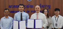 MOU Signing Ceremony of the University of Puthisastra and Mekong Education Center