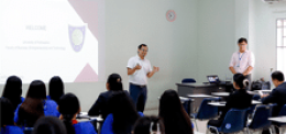 Strengthening Collaboration: Angkor Intellectual  Academy (AIA) Campus tour and ICT Program sharing session